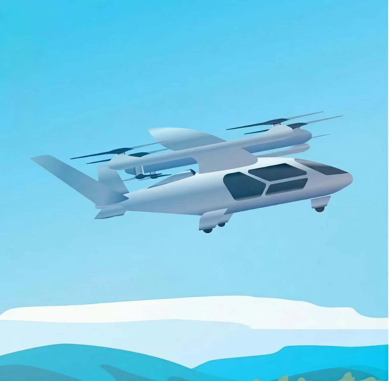 宁轩航空推出五座和三座evtol