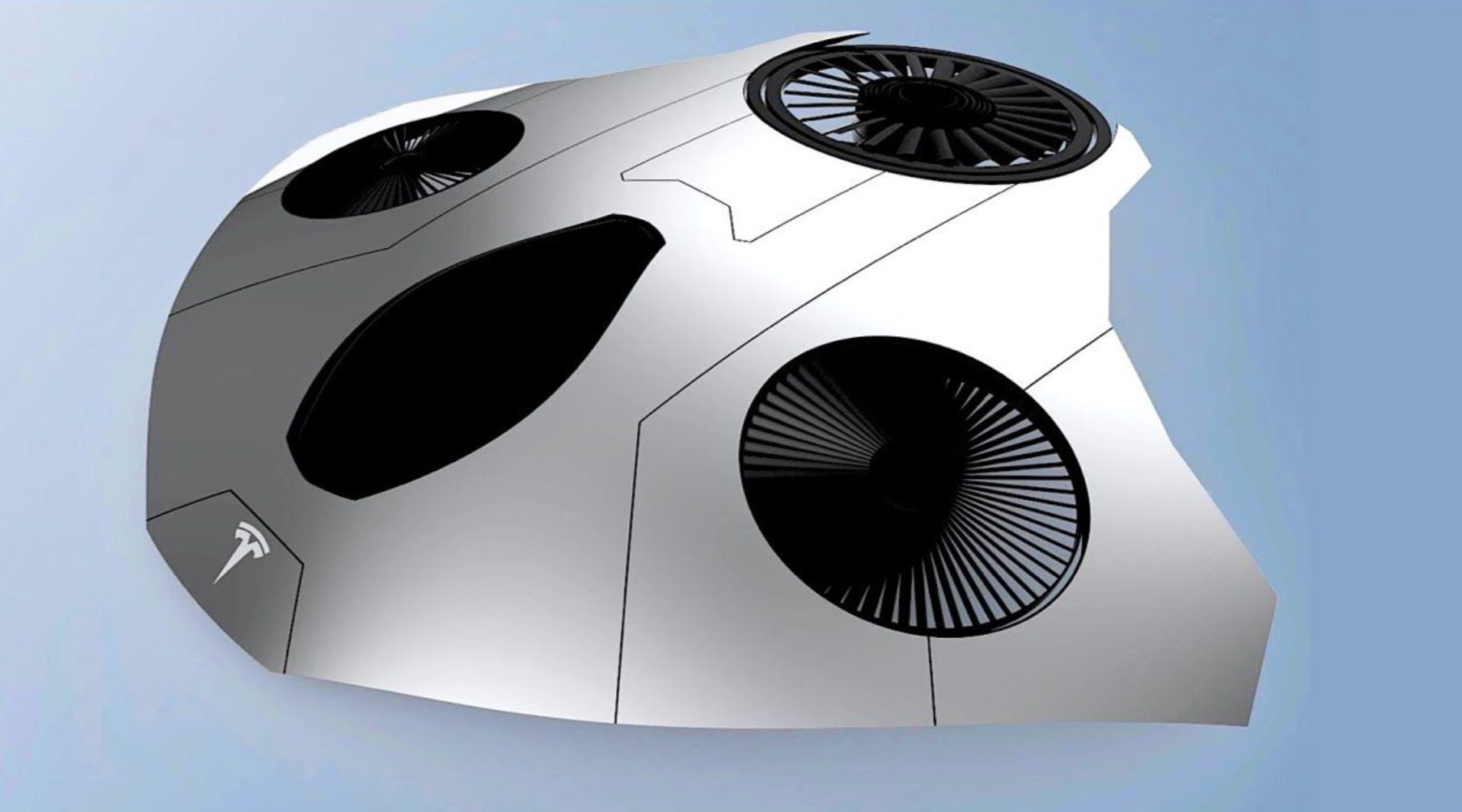 特斯拉 Concept Model V2  eVTOL